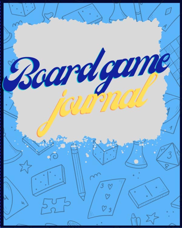 Boardgamer Journal Notebook Game Log & Record Book for Board Game