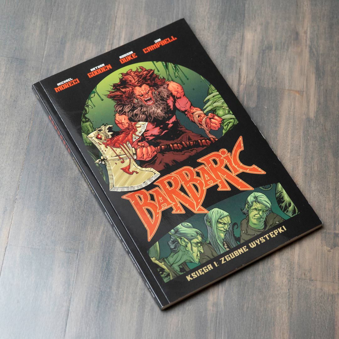 Barbaric - komiks - Recenzja Punkt Zwycięstwa Barbaric - komiks - Recenzja Punkt Zwycięstwa