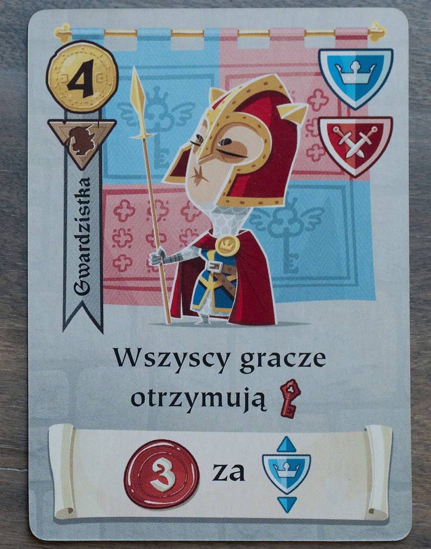 Gwardzistka Zamek Kombo