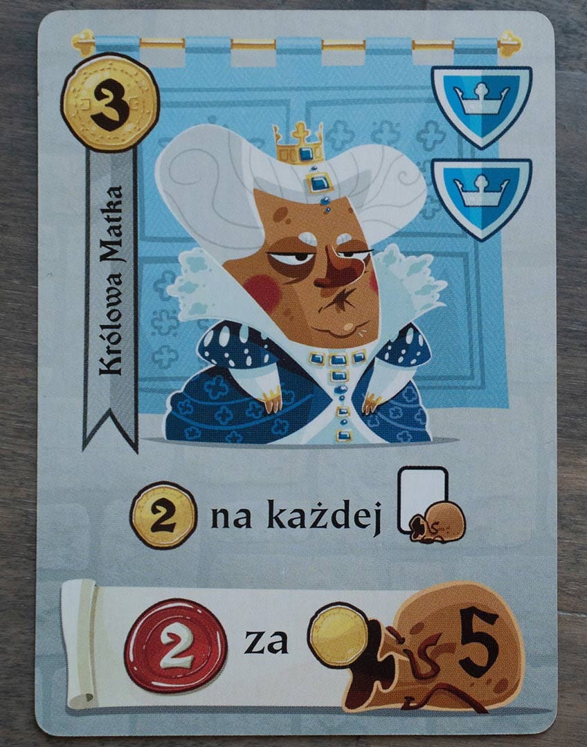 Królowa Matka Zamek Kombo