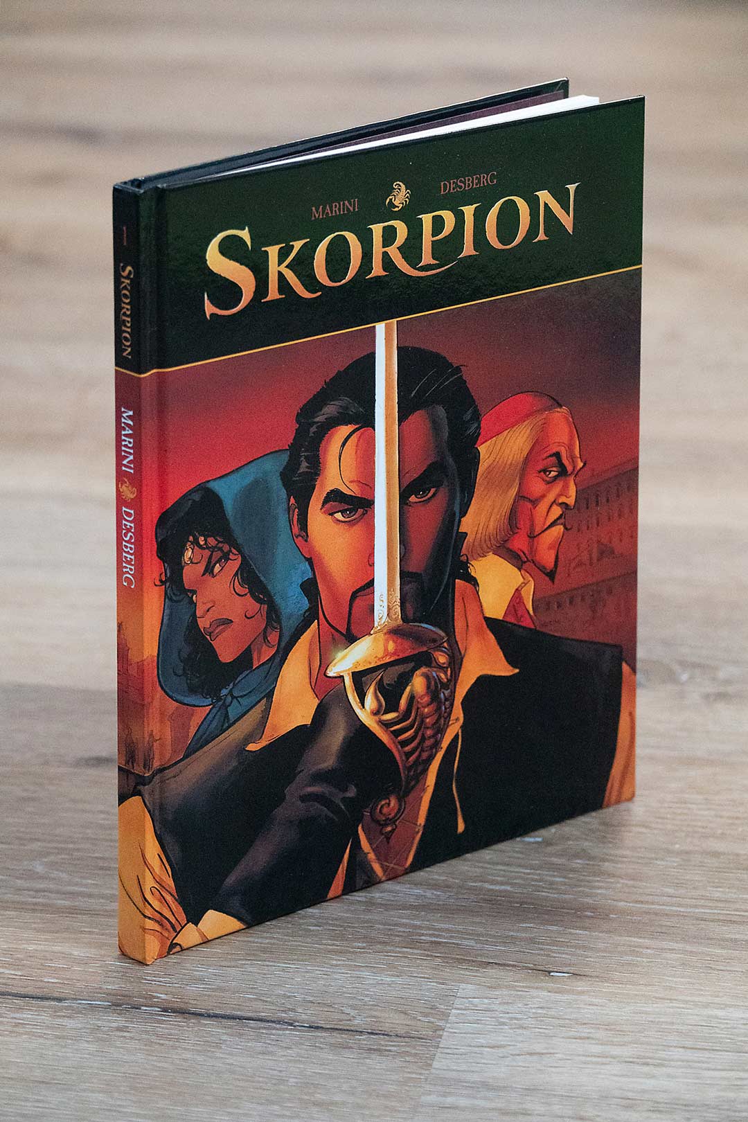 Skorpion. Tom 1 – mieszanka przygody, historii i mistrzowskich rysunków