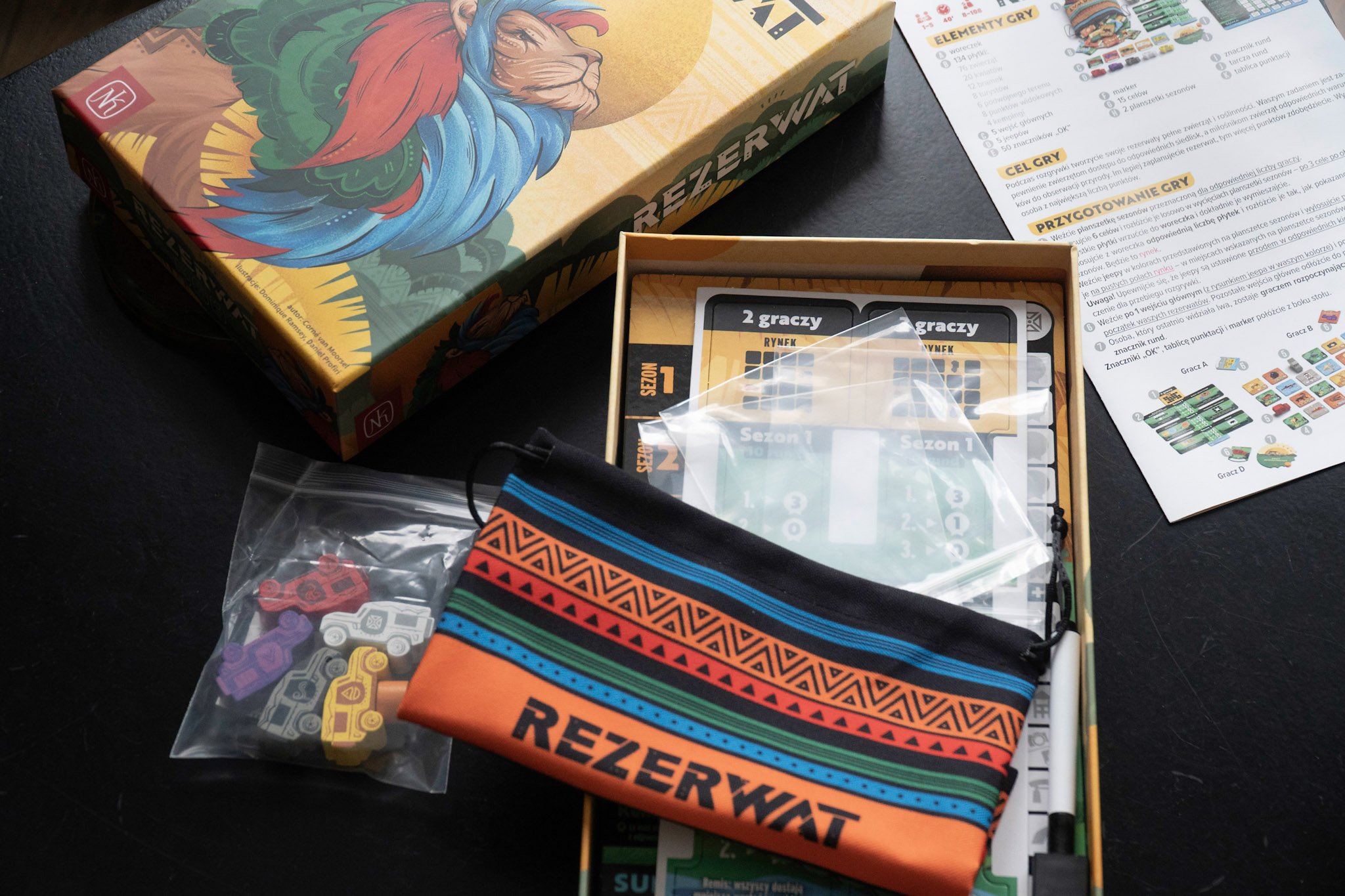 Gra kafelkowa Rezerwat Nasza Księgarnia