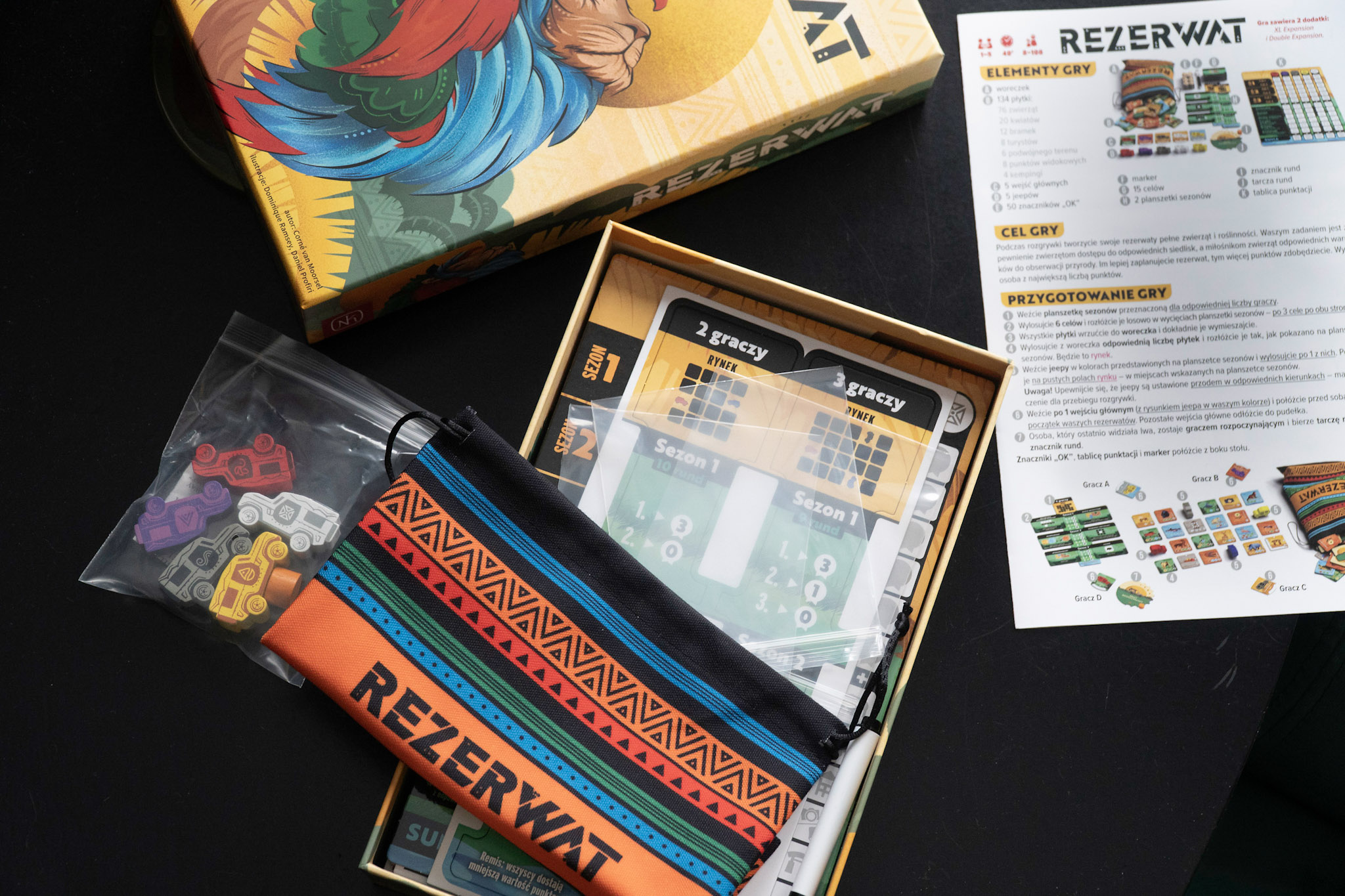 Gra kafelkowa Rezerwat Nasza Księgarnia