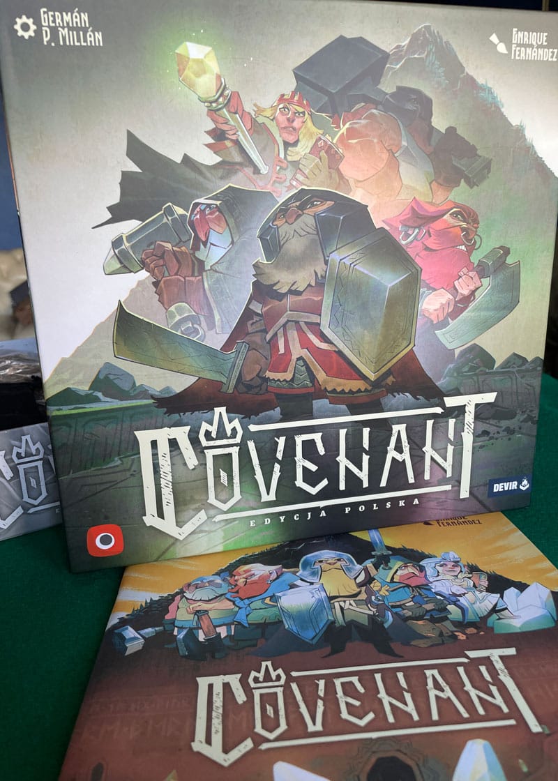 Covenant, gra wydawnictwa Portal Games (wydanie oryginalne: Devir Games).