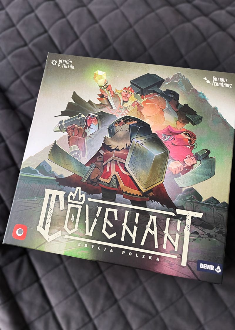 Covenant, gra wydawnictwa Portal Games (wydanie oryginalne: Devir Games).