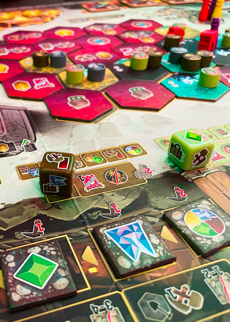 Plansza Covenant, gra wydawnictwa Portal Games (wydanie oryginalne: Devir Games).