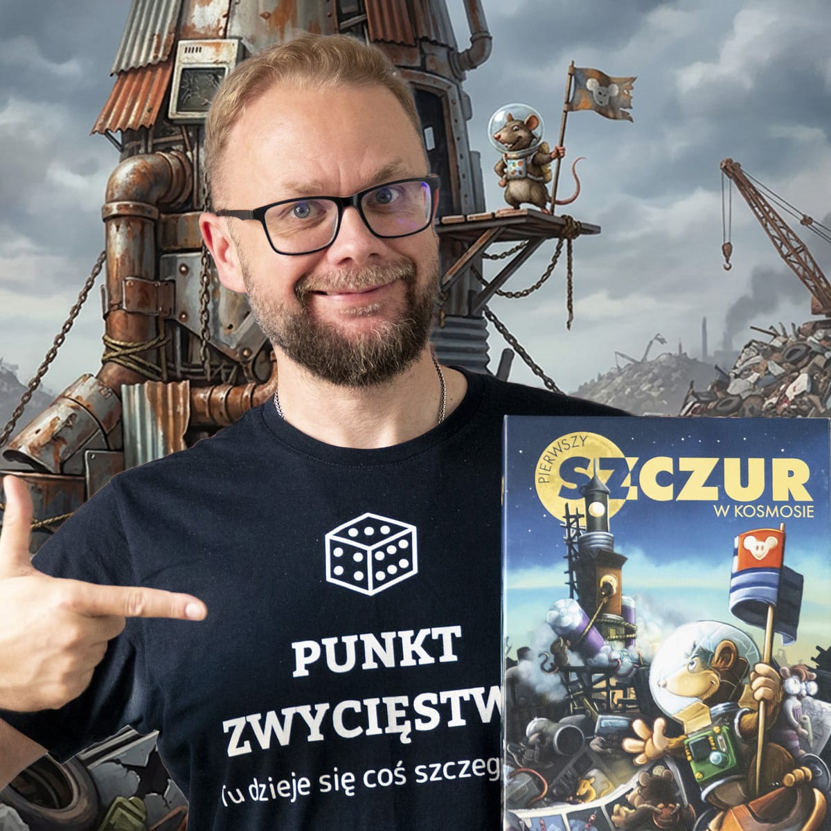 Kosmiczna recenzja „Pierwszego szczura w kosmosie” Kosmiczna recenzja gry planszowej „Pierwszego szczura w kosmosie”
